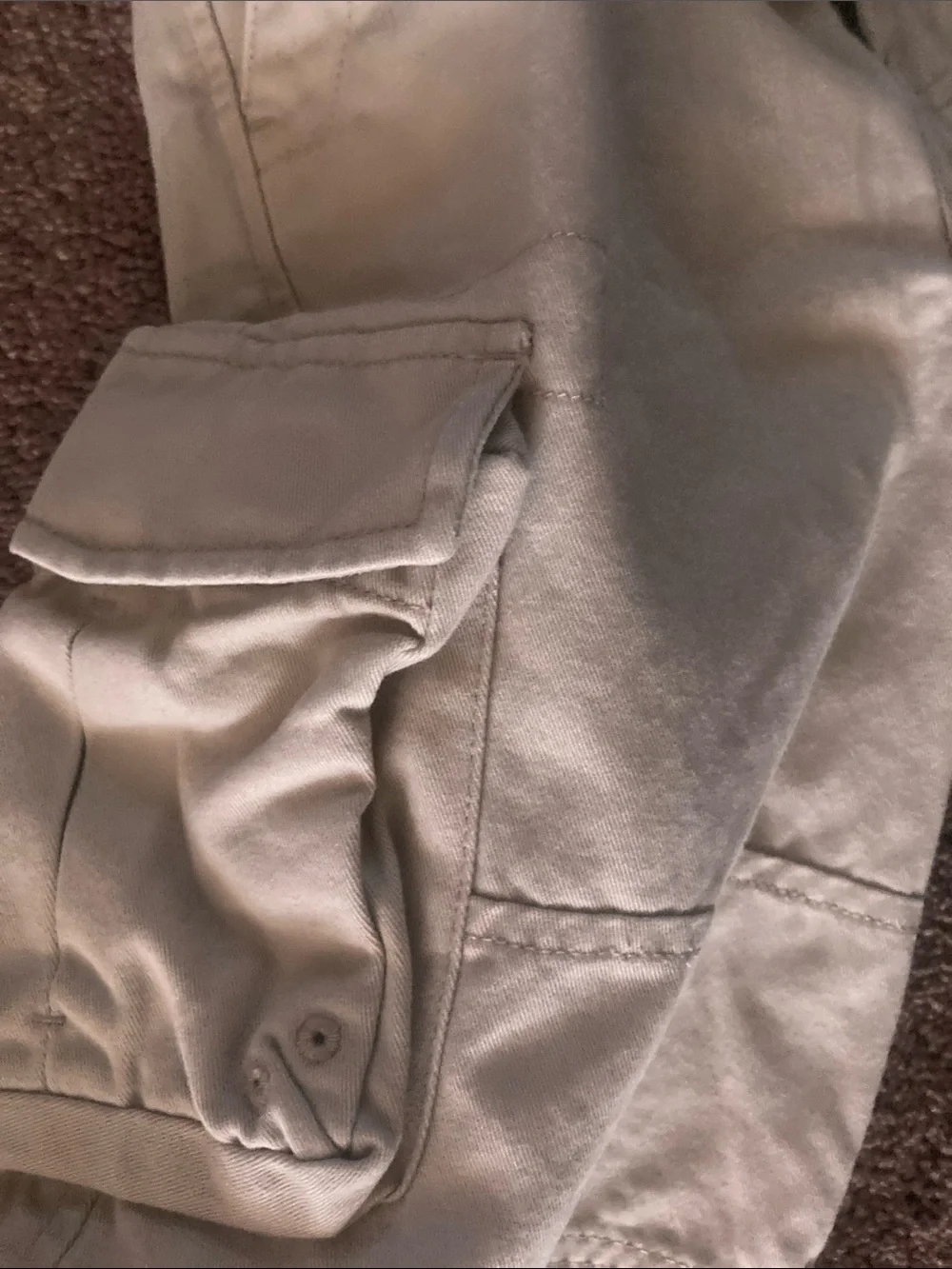 Lands end boys cargo shorts